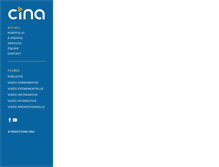 Tablet Screenshot of productionscina.com